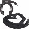 AXA Solid Plus Fietsslot - ART2 - Inclusief 100cm Insteekketting Ringslot - Zwart