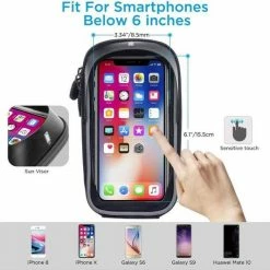 Opline Telefoonhouder Fiets / Mountainbike | Waterdicht | Apollo | Geschikt Voor: IPhone XS Max| Fietshouder | FIets Telefoon Houder | Waterdicht | Houder Fiets Telefoon | Fietstas -Fietsen-Accessoires Shop 550x533 8
