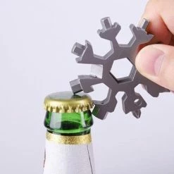 Merkloos 18-in-1 Multi Tool | Kleurrijk | Sneeuwvlok Sleutelhanger| Moersleutel | Draagbare Universele Tool |Schroevendraaier | Cadeau Tip | Cadeau | Vaderdag Cadeau | Cadeau Voor Hem -Fietsen-Accessoires Shop 550x534 14