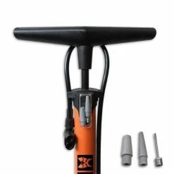 Bsx Air LYNX - Fietspomp Met Drukmeter -12 Bar/174 Psi - Oranje -Fietsen-Accessoires Shop 550x534 4