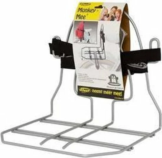 Steco Monkey Mee Bagagerekje Zilver 3 Steco Monkey Mee Bagagerekje Zilver - Afbeelding 3