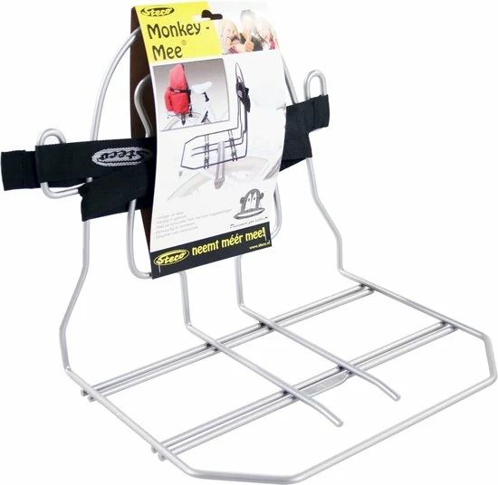 Steco Monkey Mee Bagagerekje Zilver 1 Steco Monkey Mee Bagagerekje Zilver