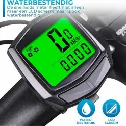 Indexr Kilometerteller Fiets - Waterdicht En Bedraad - Snelheidsmeter - Fietscomputer - Fiets Accessoires - Mountainbike Accesoires -Fietsen-Accessoires Shop 550x536 6