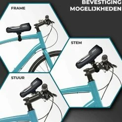 Nince Telefoonhouder Fiets Waterdicht Van Hoge Kwaliteit 2022 Model- Universeel - Fiets Telefoonhouder - Gsm Houder Fiets -Fietsen-Accessoires Shop 550x537