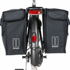 Basil Mara XXL Dubbele Fietstas - Zwart - 46 Liter -Fietsen-Accessoires Shop 550x538 4