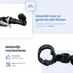 Merkloos Fietsspiegel - Set Van 2 - EBike Fiets Spiegel - Verstelbaar - Achteruitkijkspiegel Fiets - Links En Rechts - Extra Voordelig -Fietsen-Accessoires Shop 550x540 3