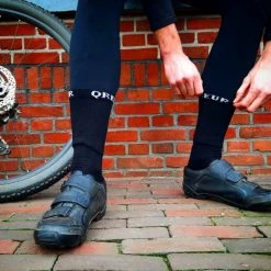 QREUR Fietssokken - Wielrensokken - Bamboestof Fietssok "Winter Black" - Maat 43-46 -Fietsen-Accessoires Shop 550x543 10