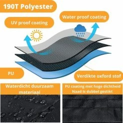 Coverz Fietshoes Voor 2 Fietsen Waterdicht - Inclusief Gat Voor Slot - Beschermhoes - Cover - 245x95x110 Cm -Fietsen-Accessoires Shop 550x544 20