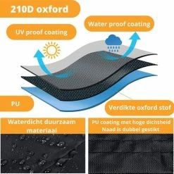 Coverz Fietshoes Voor 1 Fiets Waterdicht - Inclusief Gat Voor Slot - Beschermhoes - Cover - 190x65x98 Cm -Fietsen-Accessoires Shop 550x544 7