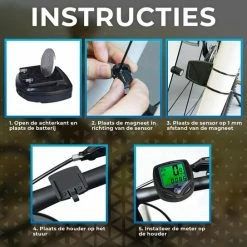 Indexr Kilometerteller Fiets - Waterdicht En Bedraad - Snelheidsmeter - Fietscomputer - Fiets Accessoires - Mountainbike Accesoires -Fietsen-Accessoires Shop 550x544 9