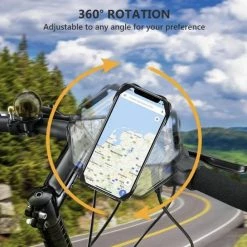 Merkloos Afneembare Mobiele Telefoon Houder Voor Op Je Fiets | Geschikt Voor Elk Toestel |Afneembaar | Houder Telefoon | Extra Stevig | Smartphone Houder | Stuur Houder | 360 Graden Draaibaar | Motor | Racefiets | Zwart -Fietsen-Accessoires Shop 550x545 19