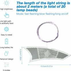 BOTC Fietswielverlichting - Spaakverlichting Met Reflector - Fietswiel - Meerkleurig - 1 Stuk - LBA11207 16 BOTC Fietswielverlichting - Spaakverlichting Met Reflector - Fietswiel - Meerkleurig - 1 Stuk - LBA11207 -Fietsen-Accessoires Shop 550x545 3