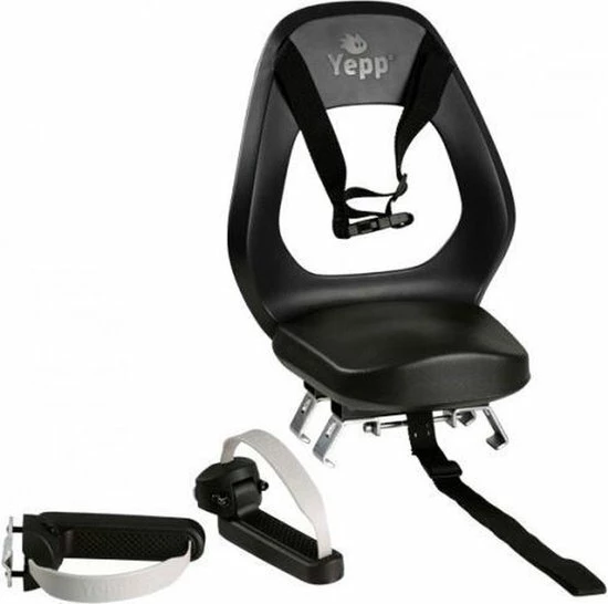 Yepp Achterzitje Junior Basic - Black 1 Yepp Achterzitje Junior Basic - Black