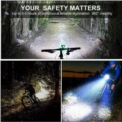 Merkloos LED Fietsverlichting USB Oplaadbaar - 4 Modes - Waterbestendig - Fietslicht - Fietslampjes -Fietsen-Accessoires Shop 550x547 11