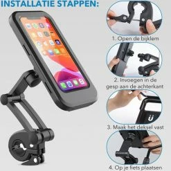MW Telefoonhouder Fiets Waterdicht - Fietshouder Voor Smartphones - GSM Houder Fiets - 4 Tot 6'' -Fietsen-Accessoires Shop 550x547 19