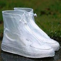 Easy Shoe Cover Unisex Waterdichte Overschoenen Met Rits En Aantrekkoord Maat 38-42 - Herbruikbaar Transparant - Anti Slip Regen Overschoen - Schoenhoesjes - Waterdichte Schoenbeschermers - Regenhoes Schoenovertek - Regenlaarzen -Fietsen-Accessoires Shop 550x548 17