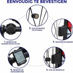 Nince Draadloze Fietscomputer Van Hoge Kwaliteit 2022 Model - Fiets Computer Draadloos Waterdicht -Fietsen-Accessoires Shop 550x548 5