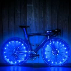 BOTC Wielverlichting Fiets - 20 Holders - Spaakverlichting LED - Lichtsnoer Fietswiel - 20 Leds - 220CM - Blauw -Fietsen-Accessoires Shop 550x549 10
