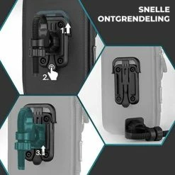 Nince Telefoonhouder Fiets Waterdicht Van Hoge Kwaliteit 2022 Model- Universeel - Fiets Telefoonhouder - Gsm Houder Fiets -Fietsen-Accessoires Shop 550x550 1