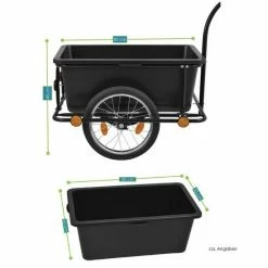Hosel Fietskar / Aanhangwagen - 90 Liter -Fietsen-Accessoires Shop 550x550 1010