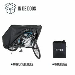 Strex Fietshoes Universeel Voor Alle Fietsen - Waterdicht 210D Oxford - Fiets Hoes Voor 1/2 Fietsen - Incl. Opbergzak -Fietsen-Accessoires Shop 550x550 102