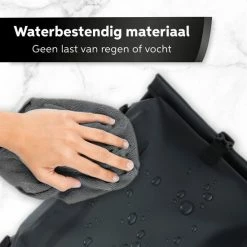 Living Nine Fietstas - Enkele - 20L - Waterdicht - Ook Voor Elektrische Fietsen - Dragen Als Handtas En Schoudertas - Zwart -Fietsen-Accessoires Shop 550x550 1021