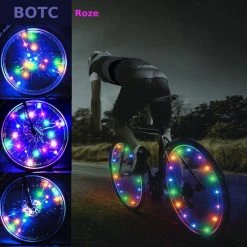BOTC Wielverlichting Fiets - 20 Holders - Spaakverlichting LED - Lichtsnoer Fietswiel - Fiets Wiel Licht - 20 Leds - 220CM - Roze 21 BOTC Wielverlichting Fiets - 20 Holders - Spaakverlichting LED - Lichtsnoer Fietswiel - Fiets Wiel Licht - 20 Leds - 220CM - Roze -Fietsen-Accessoires Shop 550x550 1047