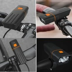 FIEZIO Fietsverlichting Set Oplaadbare USB Led Fietslamp Voor En Achter - Waterdicht - 3 Lichtstanden - 1500 Lumen -Fietsen-Accessoires Shop 550x550 105