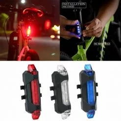 LOUZIR 2 Stuks Fietsverlichtingen ( Voor En Achter Fietslicht ) - LED Usb Oplaadbaar -Fietsen-Accessoires Shop 550x550 1054
