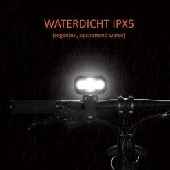 FIEZIO Fietsverlichting Set Oplaadbare USB Led Fietslamp Voor En Achter - Waterdicht - 3 Lichtstanden - 1500 Lumen -Fietsen-Accessoires Shop 550x550 106