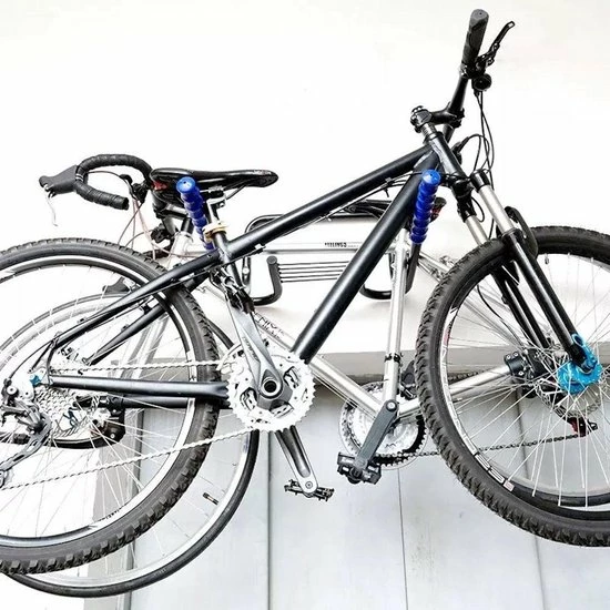 Merkloos Decopatent Fiets Ophangsysteem Voor 2 Fietsen - Fietsenrek - Legplank Voor Helm - Fietshaak - Muurbeugel Fiets - Wandmontage 7 Merkloos Decopatent Fiets Ophangsysteem Voor 2 Fietsen - Fietsenrek - Legplank Voor Helm - Fietshaak - Muurbeugel Fiets - Wandmontage - Afbeelding 7