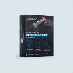 TIKKENS LED Fietsverlichting Helmlamp - Helm - Voorlicht & Achterlicht - USB Oplaadbaar - Zwart - Voor En Achter - Waterdicht - Fietslampjes -Fietsen-Accessoires Shop 550x550 1100