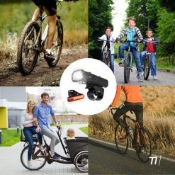 TIKKENS LED Fietsverlichting Set - Fietslamp USB Oplaadbaar - Fietslampjes Voorlicht & Achterlicht - Waterdicht – Zwart 15 TIKKENS LED Fietsverlichting Set - Fietslamp USB Oplaadbaar - Fietslampjes Voorlicht & Achterlicht - Waterdicht – Zwart -Fietsen-Accessoires Shop 550x550 119