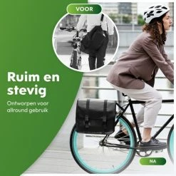 Ekostar Dubbele Fietstas - Waterdicht - 46 L - E-Bikes - Zwart - OOK Voor Elektrische Fietsen 16 Ekostar Dubbele Fietstas - Waterdicht - 46 L - E-Bikes - Zwart - OOK Voor Elektrische Fietsen -Fietsen-Accessoires Shop 550x550 123