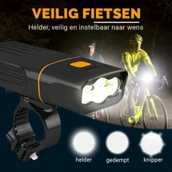 AXIMO Fietsverlichting 500 Lumen - Fietslamp USB Oplaadbaar LED - Voorlicht En Achterlicht - Fietslicht Set -Fietsen-Accessoires Shop 550x550 171