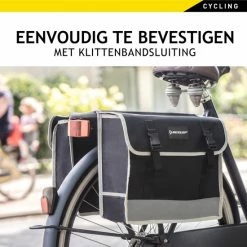 Dunlop - Dubbele Fietstas - Zwart - 26 L -Fietsen-Accessoires Shop 550x550 209