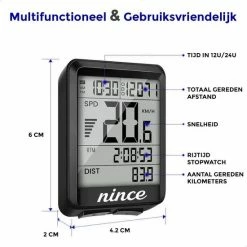 Nince Draadloze Fietscomputer Van Hoge Kwaliteit 2022 Model - Fiets Computer Draadloos Waterdicht -Fietsen-Accessoires Shop 550x550 214