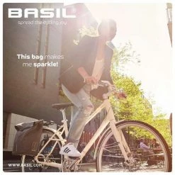 Basil City Fietsshopper - Enkele Fietstas - 16 Liter - Zwart -Fietsen-Accessoires Shop 550x550 227