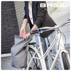 Basil City Fietsshopper - Enkele Fietstas - 16 Liter - Zwart -Fietsen-Accessoires Shop 550x550 229
