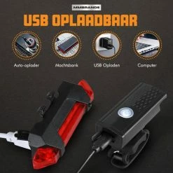 MM Brands Fietslamp - Fietsverlichting - Voorlicht En Achterlicht - USB Oplaadbaar - LED 10 MM Brands Fietslamp - Fietsverlichting - Voorlicht En Achterlicht - USB Oplaadbaar - LED -Fietsen-Accessoires Shop 550x550 254