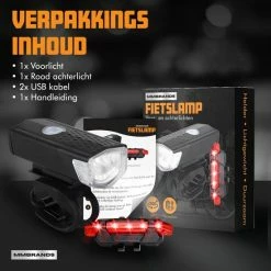 MM Brands Fietslamp - Fietsverlichting - Voorlicht En Achterlicht - USB Oplaadbaar - LED 14 MM Brands Fietslamp - Fietsverlichting - Voorlicht En Achterlicht - USB Oplaadbaar - LED -Fietsen-Accessoires Shop 550x550 256