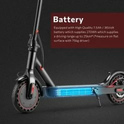 Comfort Inz - E9 PRO - Elektrische Opvouwbare Step - E Scooter - 500W - IOS Android APP Max. 31km/h -Fietsen-Accessoires Shop 550x550 268