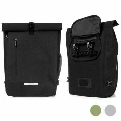 LifeGoods Fietstas - Enkel - 25L - Waterdicht - E-Bikes - Schouderbanden - Zwart