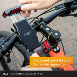 R2B Robuuste Telefoonhouder Fiets Met 360 Graden Rotatie - Gsm Houder - Ook Voor Scooter En Motor - Accessoires - Model "Delft" -Fietsen-Accessoires Shop 550x550 300