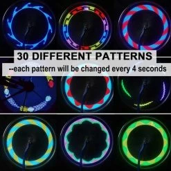 BOTC Spaakverlichting Fiets - 30 Patronen - Spaakverlichting Met Bewegingssensor - LED Fietswiel Spaak Licht -Fietsen-Accessoires Shop 550x550 31