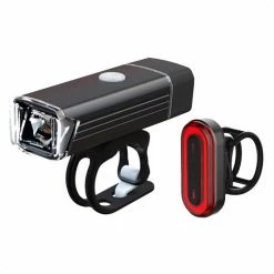 Eagle Electronics Eagle LED Fietsverlichting Set - USB Oplaadbaar Fietslicht - Waterdicht