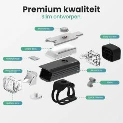 Eagle Electronics Eagle LED Fietsverlichting Set - USB Oplaadbaar Fietslicht - Waterdicht -Fietsen-Accessoires Shop 550x550 344