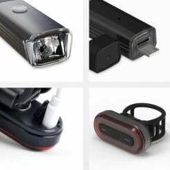 Eagle Electronics Eagle LED Fietsverlichting Set - USB Oplaadbaar Fietslicht - Waterdicht -Fietsen-Accessoires Shop 550x550 349