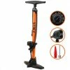 Strex Fietspomp - Drukmeter - 11 Bar Bal Pomp - Oranje