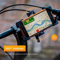 R2B Telefoonhouder Fiets Met 360 Graden Rotatie - Gsm Houder Fiets - Fiets Accessoires - Model "Gouda" -Fietsen-Accessoires Shop 550x550 406
